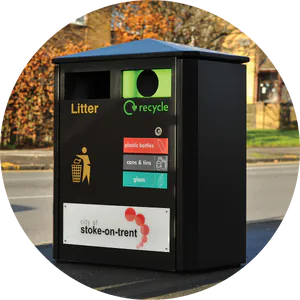 view all litter bins