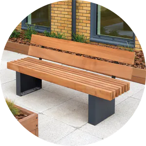 contemporary benches