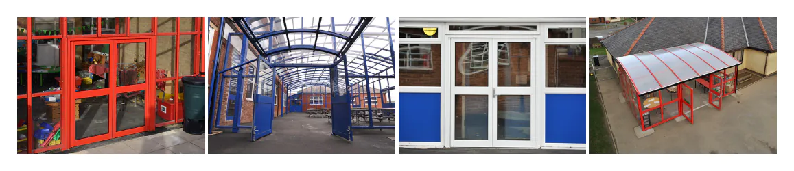 Enclosed Canopy doors