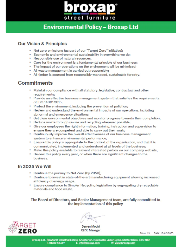 Environmental Policy