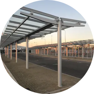 glass canopies