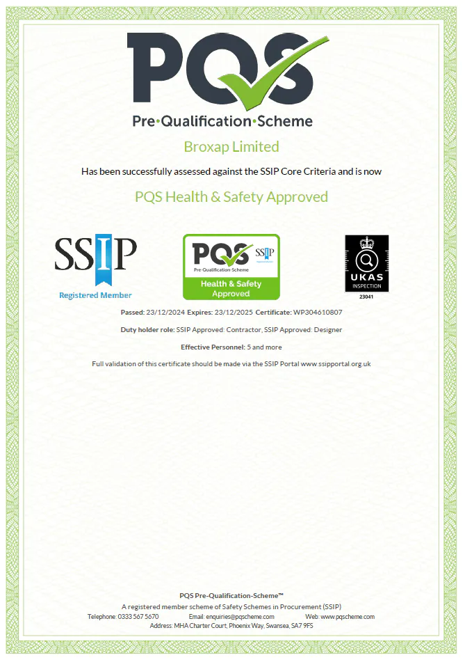 PQS Health & Safety Certificate