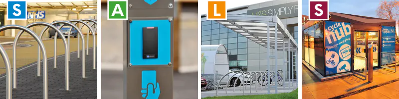 Images showing appropriate Stands, Access, Location and Security