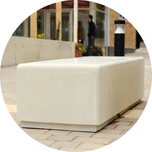 Concrete benches