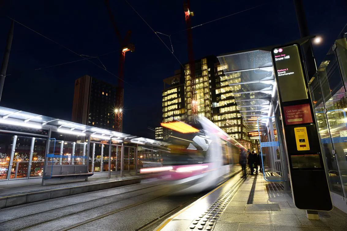Centro Tram Stops, Birmingham City Centre