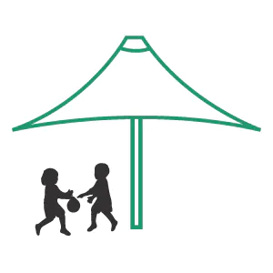 playground canopies and shelters