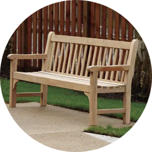 timber benches