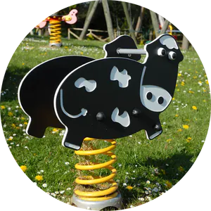 Traditional playground equipment