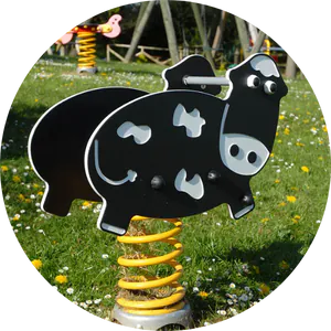 Traditional playground equipment