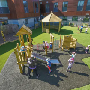 Outdoor playground equipment