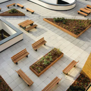 Broxap Street furniture seating design inspiration 