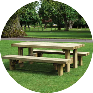 granite picnic benches
