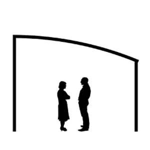 asymmetric arch canopies